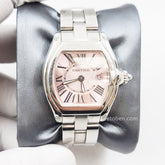 까르띠에 로드스터 스테인레스 스틸 쿼츠 32mm 여성용 시계